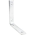 Hardware Resources 4"x4" Zinc Plated Steel Corner Brace 9217